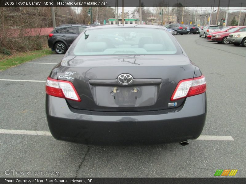 Magnetic Gray Metallic / Ash 2009 Toyota Camry Hybrid