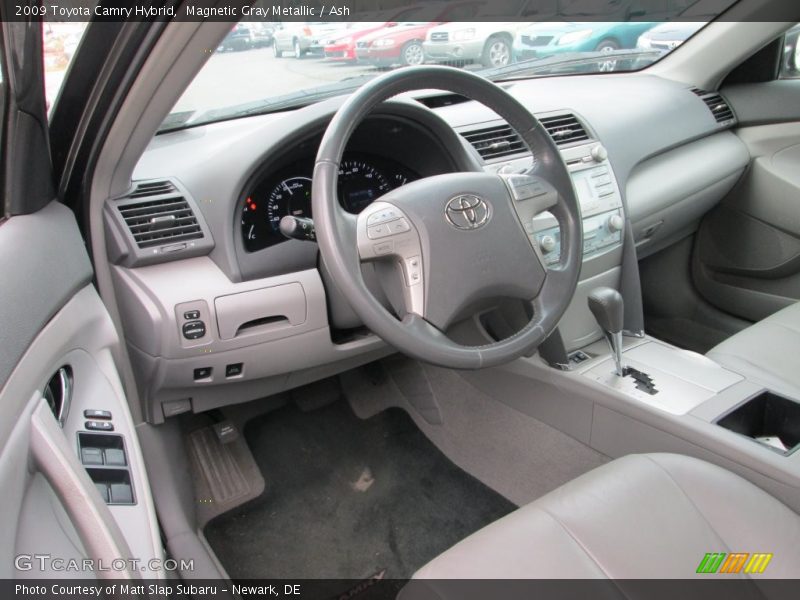 Magnetic Gray Metallic / Ash 2009 Toyota Camry Hybrid