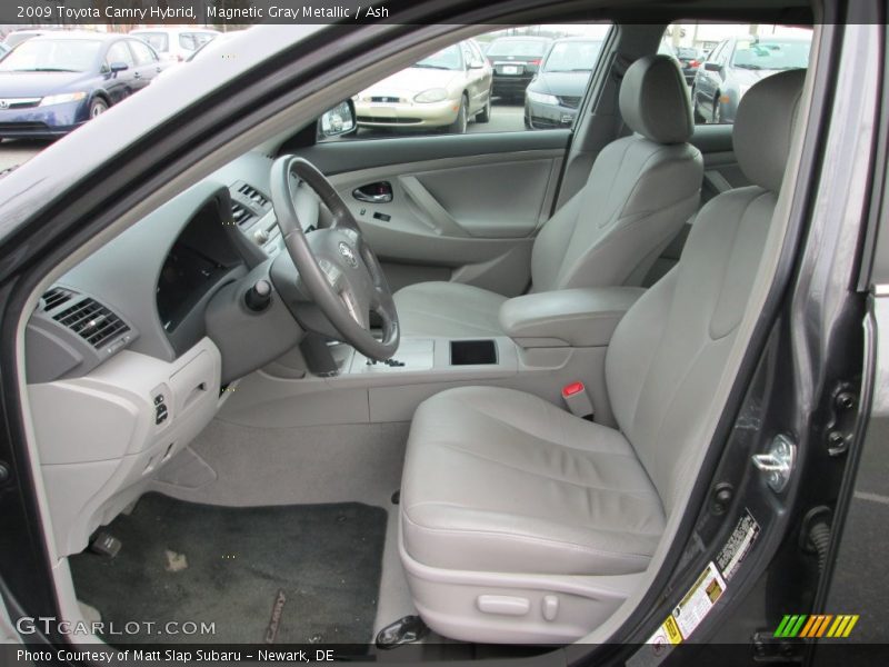 Magnetic Gray Metallic / Ash 2009 Toyota Camry Hybrid