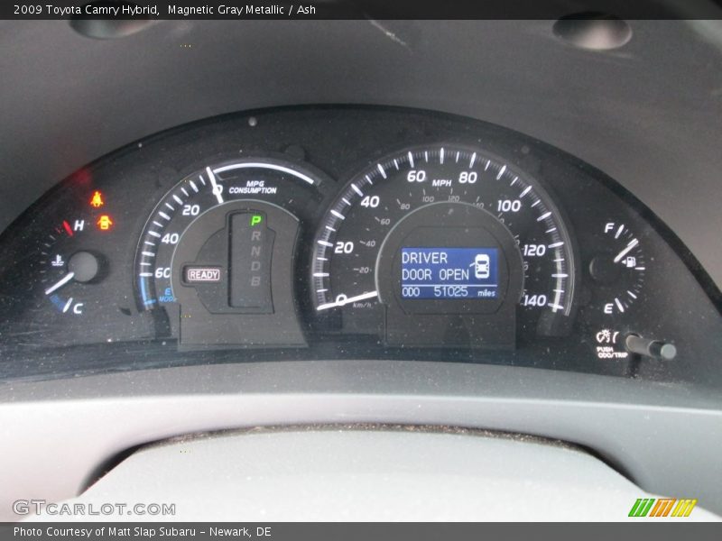 Magnetic Gray Metallic / Ash 2009 Toyota Camry Hybrid