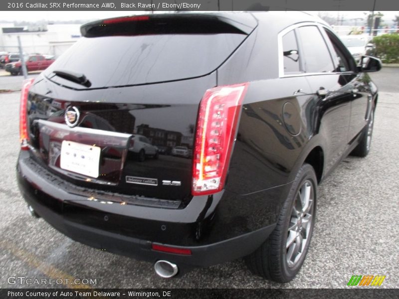 Black Raven / Ebony/Ebony 2016 Cadillac SRX Performance AWD