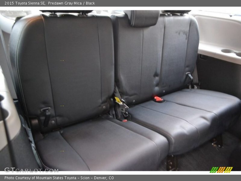 Predawn Gray Mica / Black 2015 Toyota Sienna SE