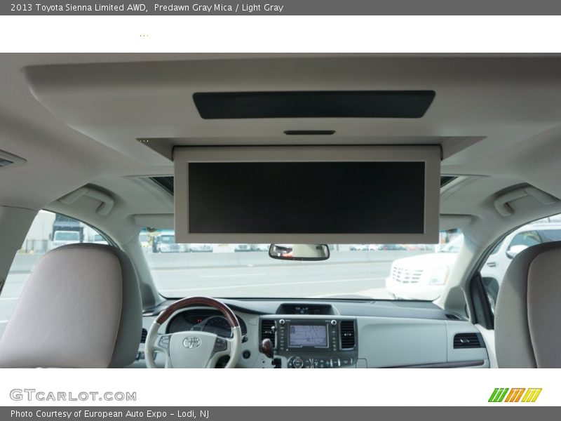 Predawn Gray Mica / Light Gray 2013 Toyota Sienna Limited AWD