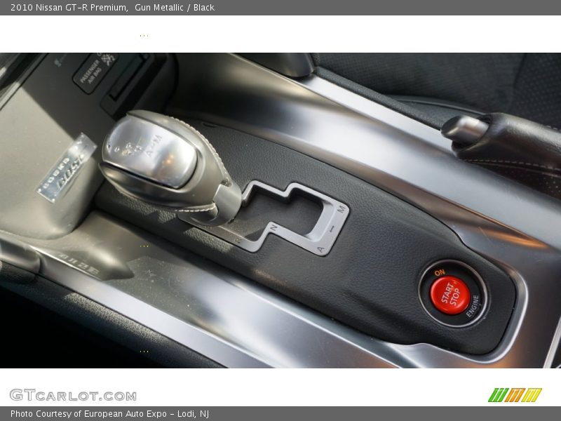 Gun Metallic / Black 2010 Nissan GT-R Premium