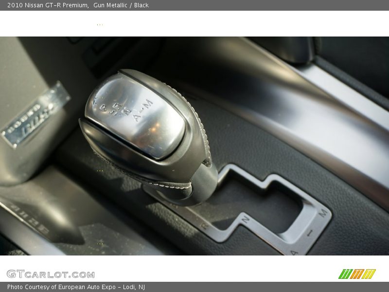 Gun Metallic / Black 2010 Nissan GT-R Premium