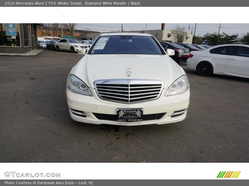 Diamond White Metallic / Black 2010 Mercedes-Benz S 550 4Matic Sedan
