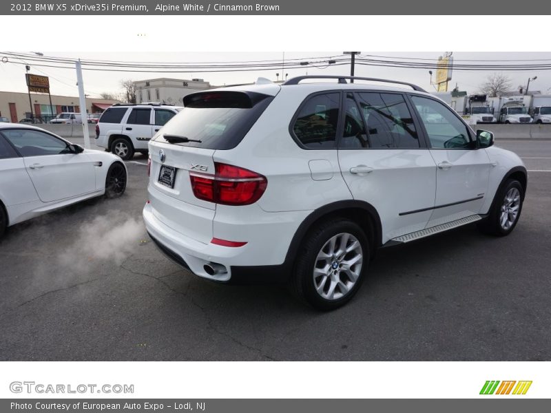 Alpine White / Cinnamon Brown 2012 BMW X5 xDrive35i Premium