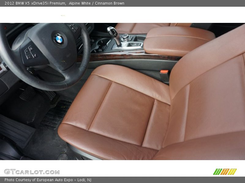 Alpine White / Cinnamon Brown 2012 BMW X5 xDrive35i Premium