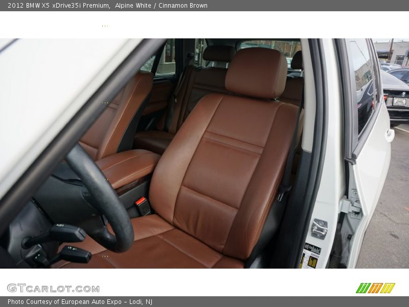 Alpine White / Cinnamon Brown 2012 BMW X5 xDrive35i Premium