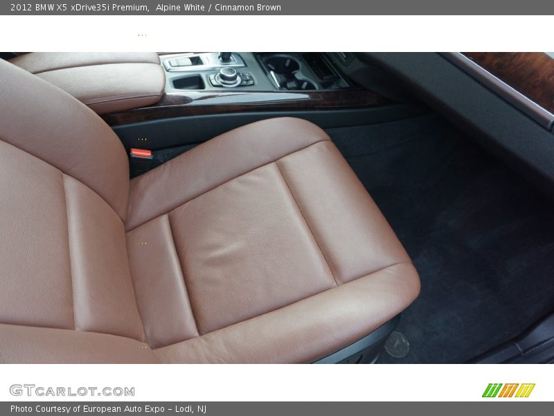 Alpine White / Cinnamon Brown 2012 BMW X5 xDrive35i Premium