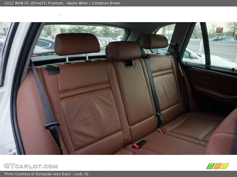 Alpine White / Cinnamon Brown 2012 BMW X5 xDrive35i Premium