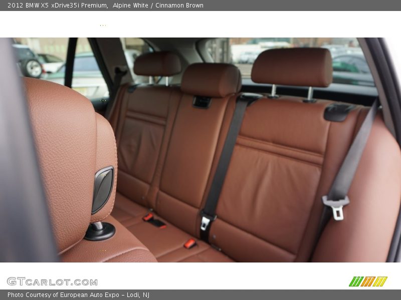 Alpine White / Cinnamon Brown 2012 BMW X5 xDrive35i Premium