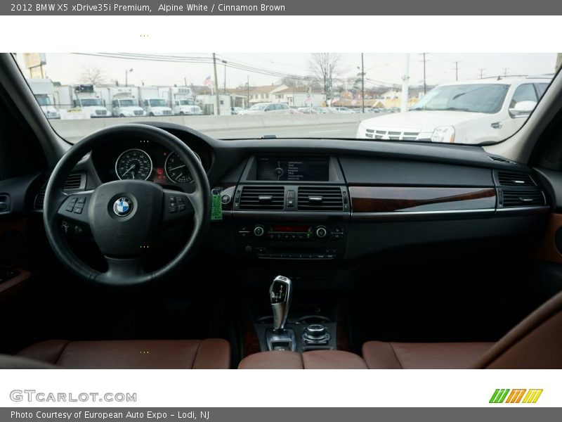 Alpine White / Cinnamon Brown 2012 BMW X5 xDrive35i Premium