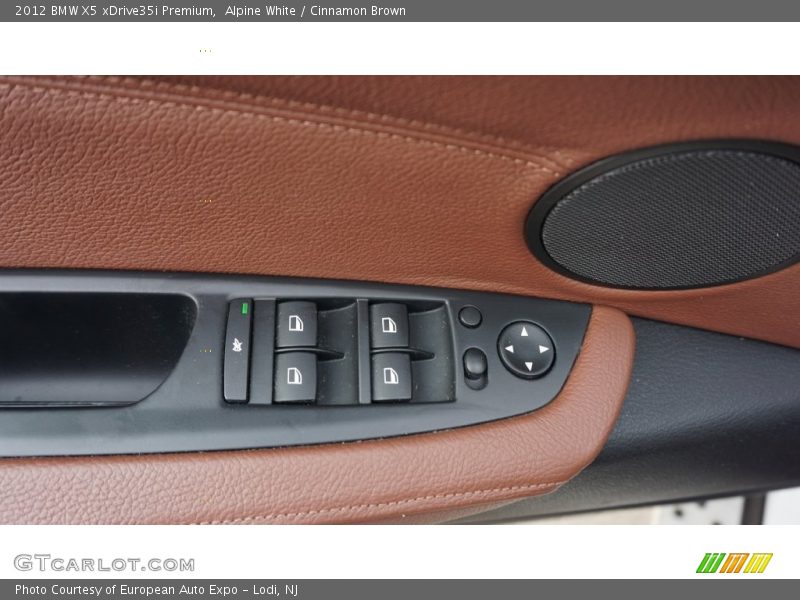 Alpine White / Cinnamon Brown 2012 BMW X5 xDrive35i Premium