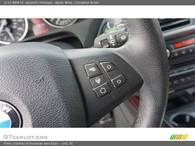 Alpine White / Cinnamon Brown 2012 BMW X5 xDrive35i Premium