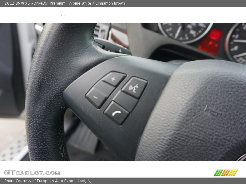 Alpine White / Cinnamon Brown 2012 BMW X5 xDrive35i Premium