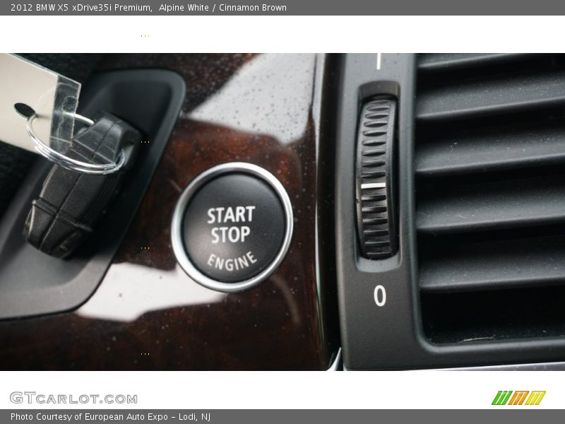 Alpine White / Cinnamon Brown 2012 BMW X5 xDrive35i Premium