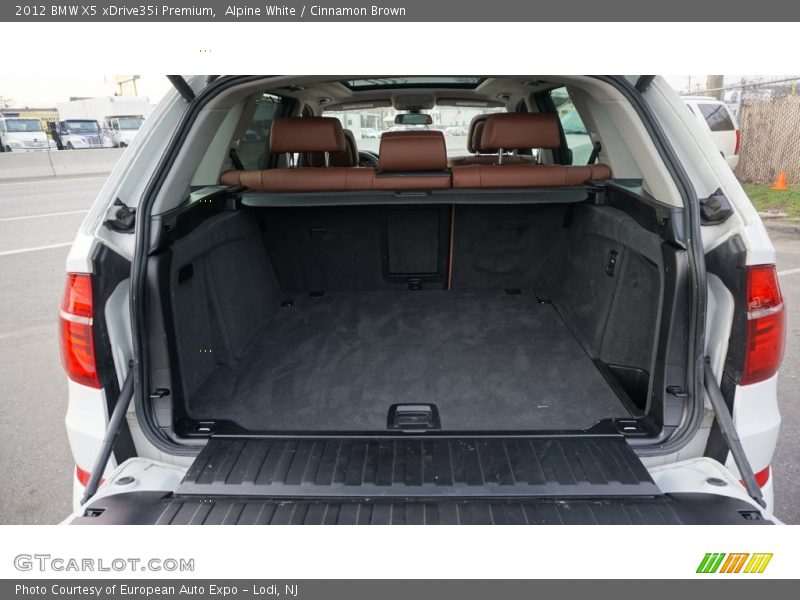 Alpine White / Cinnamon Brown 2012 BMW X5 xDrive35i Premium