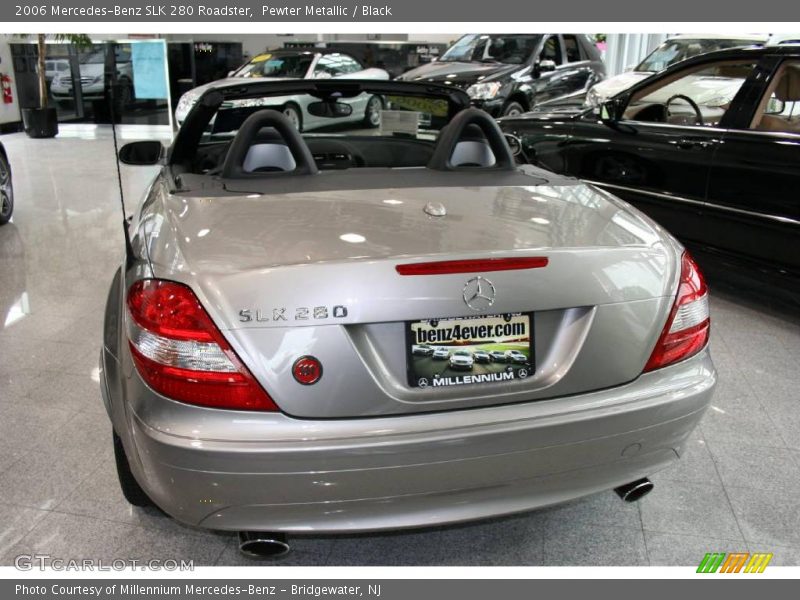Pewter Metallic / Black 2006 Mercedes-Benz SLK 280 Roadster