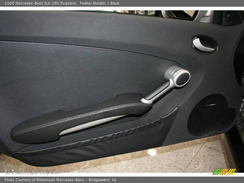 Pewter Metallic / Black 2006 Mercedes-Benz SLK 280 Roadster