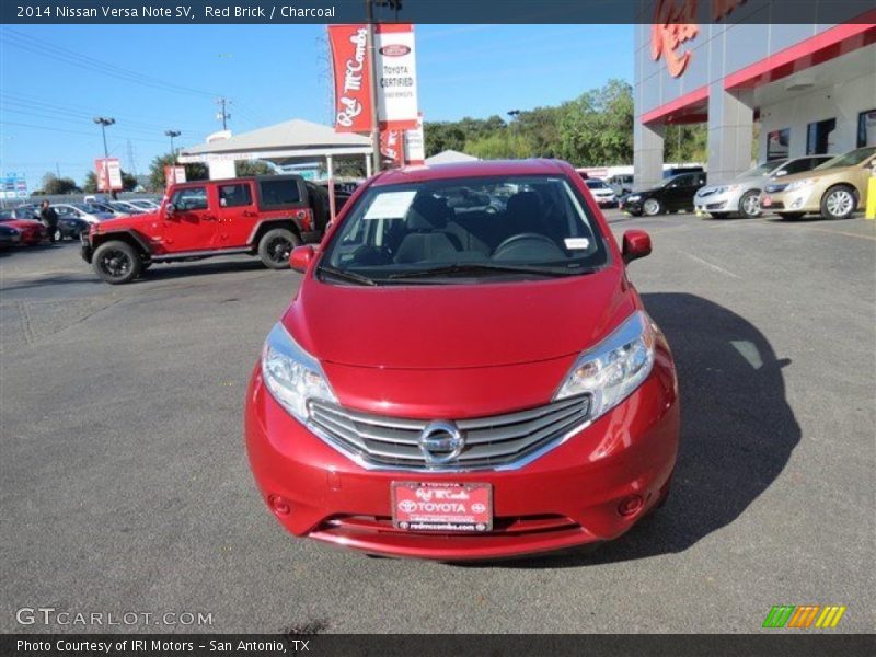 Red Brick / Charcoal 2014 Nissan Versa Note SV