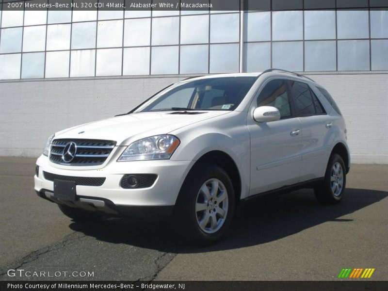Alabaster White / Macadamia 2007 Mercedes-Benz ML 320 CDI 4Matic
