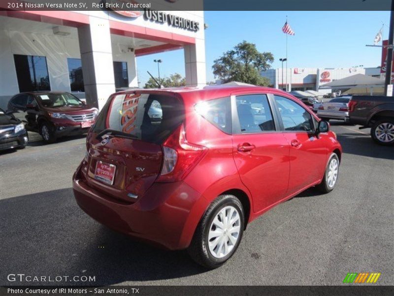 Red Brick / Charcoal 2014 Nissan Versa Note SV