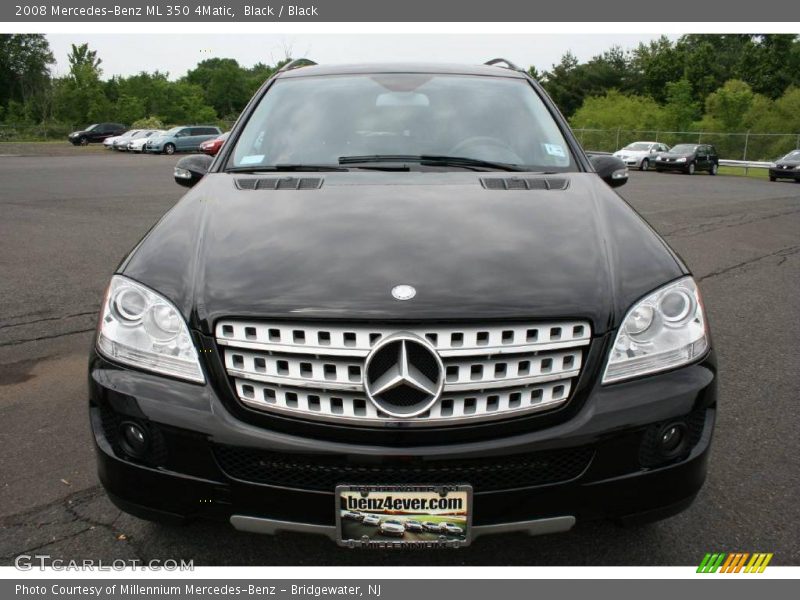 Black / Black 2008 Mercedes-Benz ML 350 4Matic