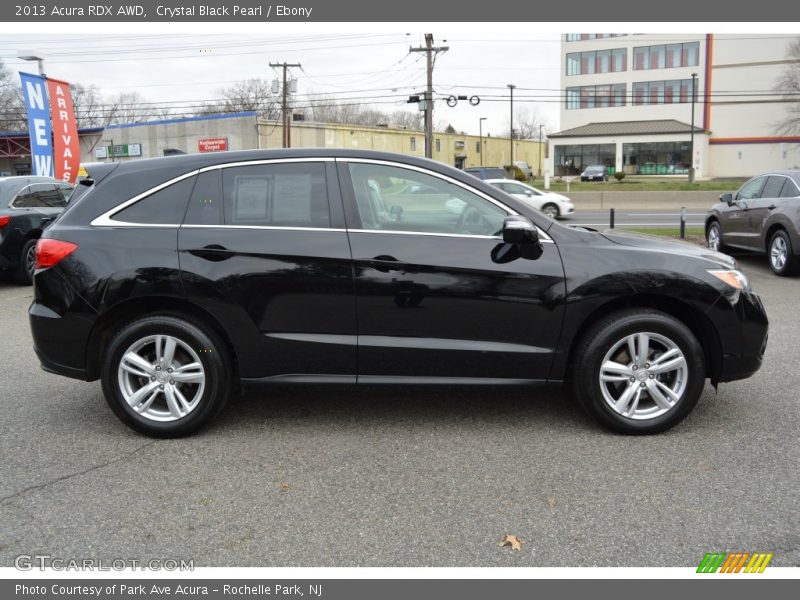 Crystal Black Pearl / Ebony 2013 Acura RDX AWD