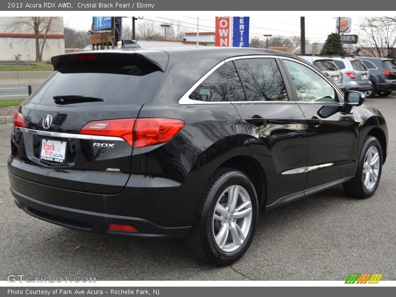 Crystal Black Pearl / Ebony 2013 Acura RDX AWD