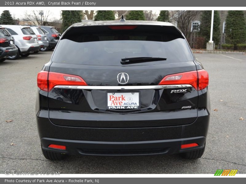 Crystal Black Pearl / Ebony 2013 Acura RDX AWD