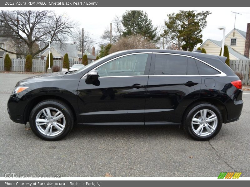 Crystal Black Pearl / Ebony 2013 Acura RDX AWD