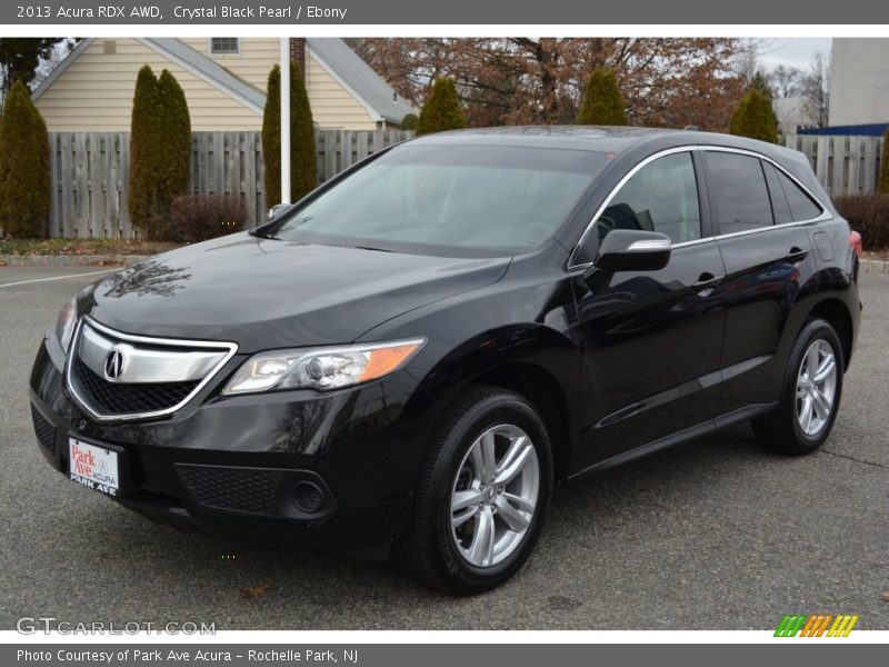 Crystal Black Pearl / Ebony 2013 Acura RDX AWD