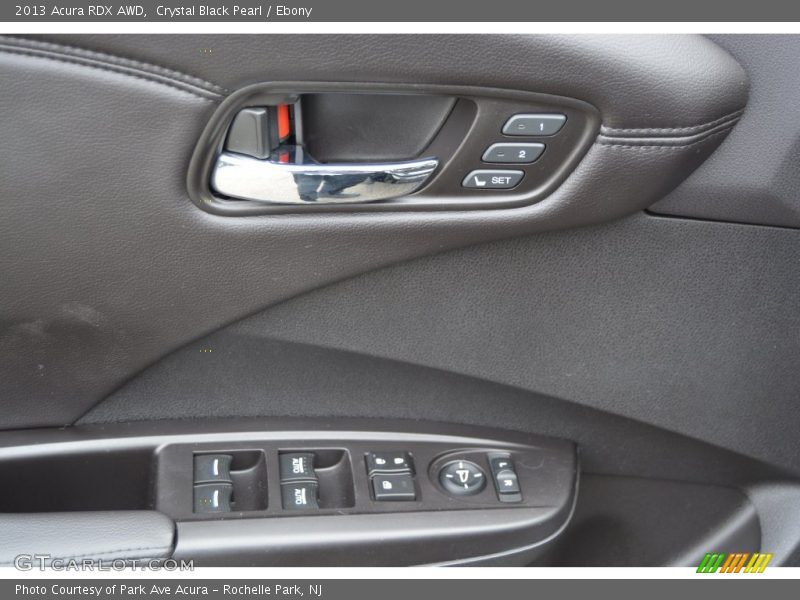 Crystal Black Pearl / Ebony 2013 Acura RDX AWD