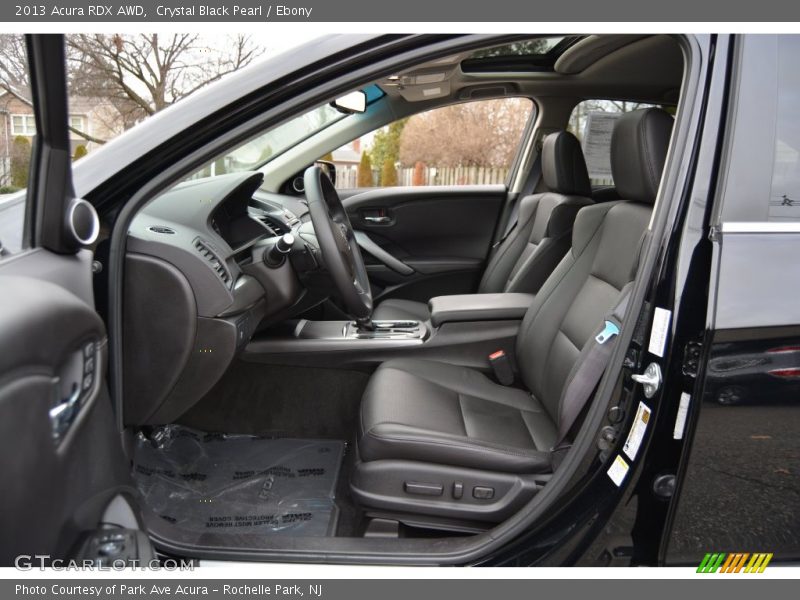 Crystal Black Pearl / Ebony 2013 Acura RDX AWD