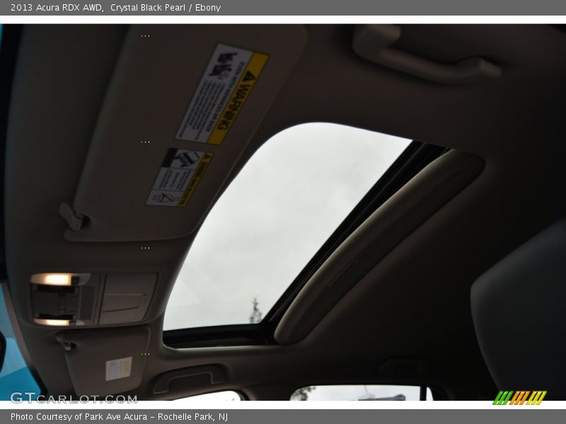 Crystal Black Pearl / Ebony 2013 Acura RDX AWD