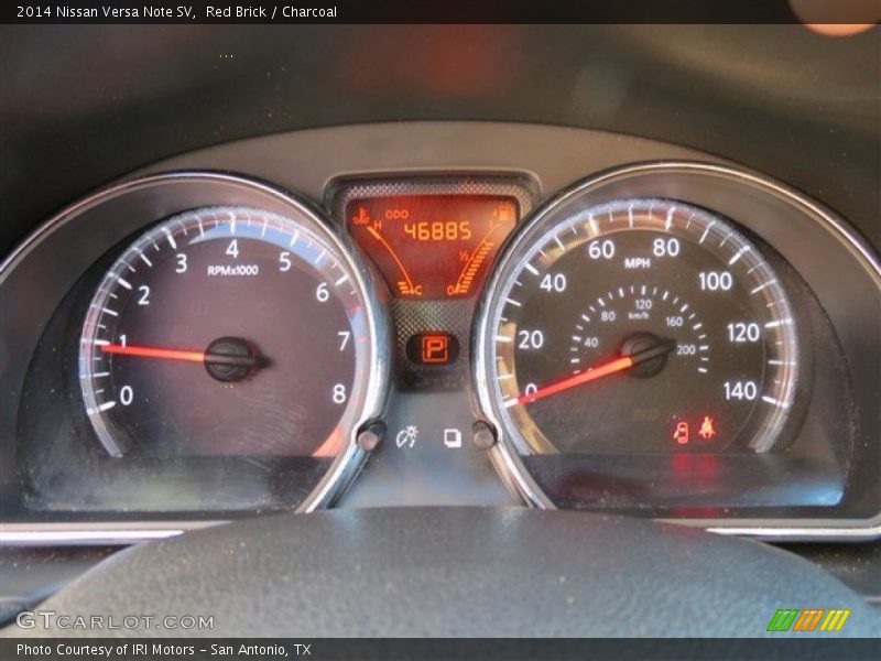 Red Brick / Charcoal 2014 Nissan Versa Note SV