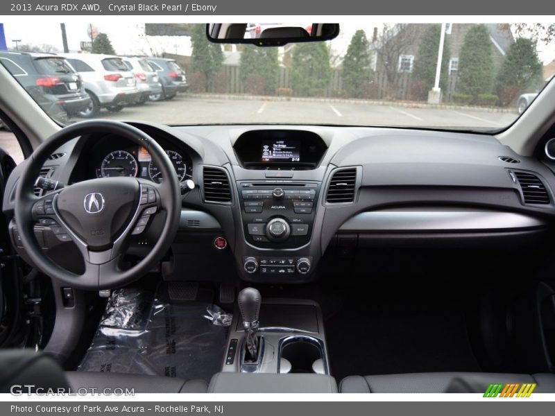 Crystal Black Pearl / Ebony 2013 Acura RDX AWD