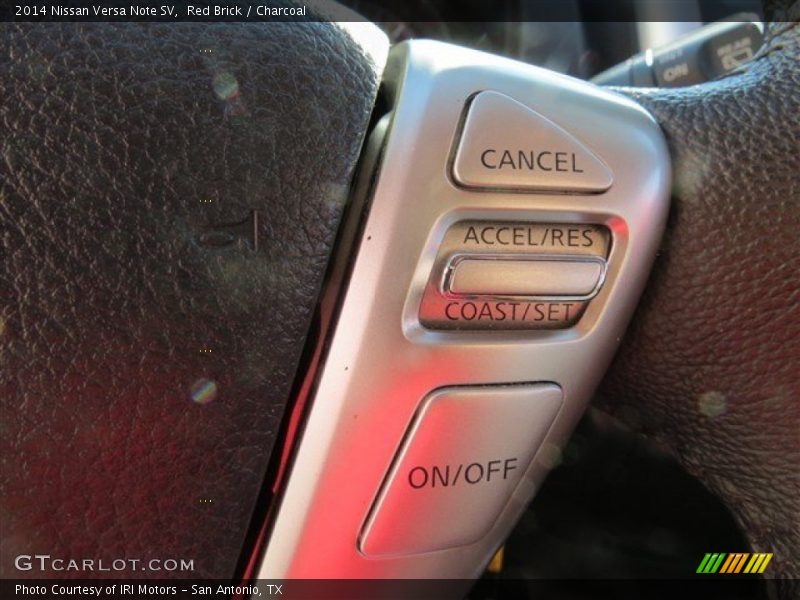 Red Brick / Charcoal 2014 Nissan Versa Note SV