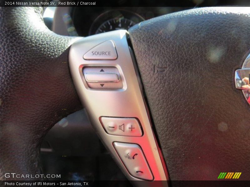 Red Brick / Charcoal 2014 Nissan Versa Note SV