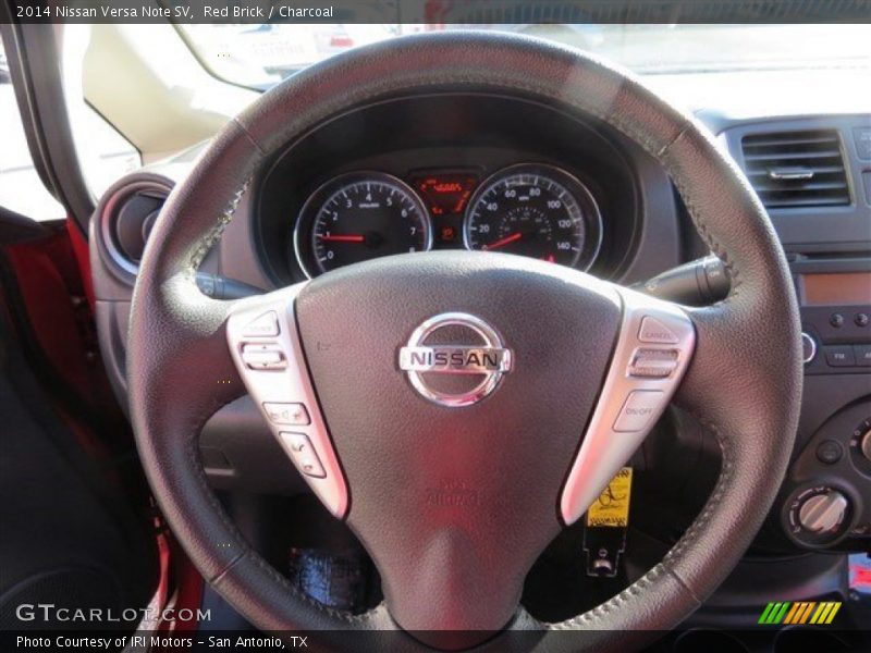 Red Brick / Charcoal 2014 Nissan Versa Note SV