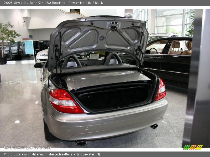 Pewter Metallic / Black 2006 Mercedes-Benz SLK 280 Roadster
