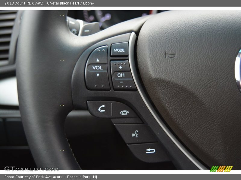 Crystal Black Pearl / Ebony 2013 Acura RDX AWD