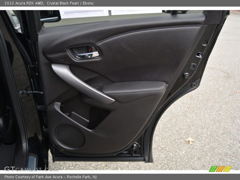 Crystal Black Pearl / Ebony 2013 Acura RDX AWD