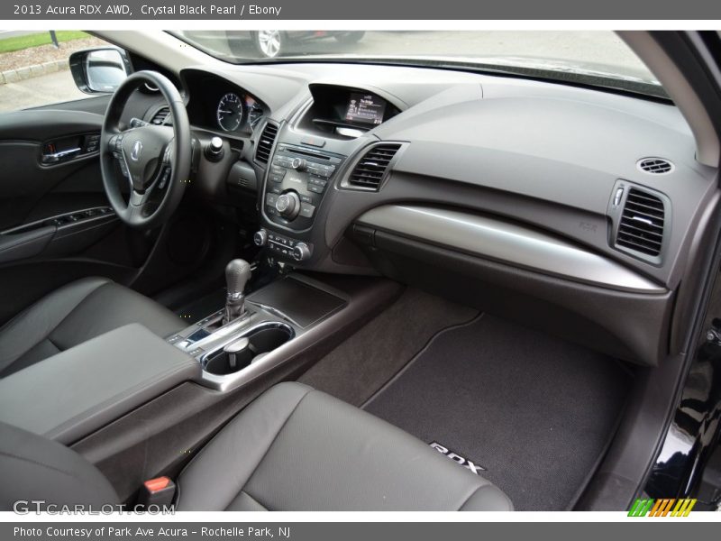 Crystal Black Pearl / Ebony 2013 Acura RDX AWD
