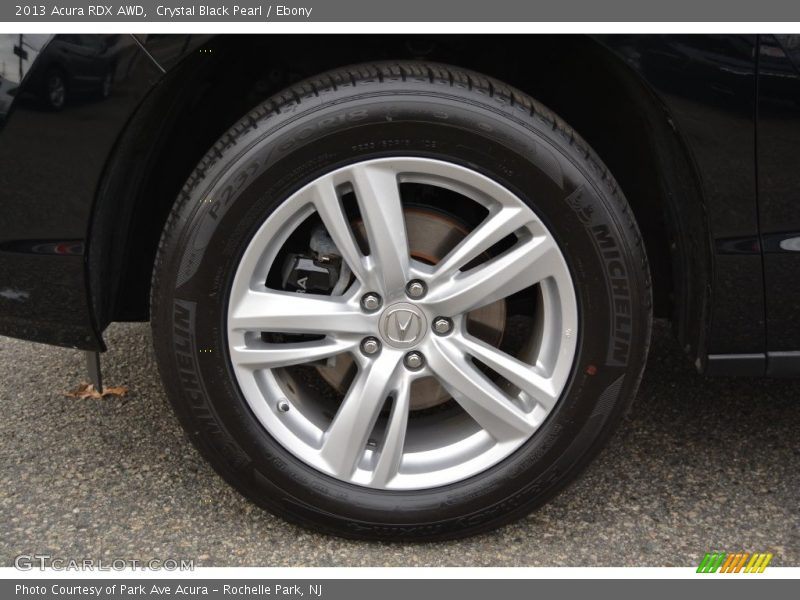 Crystal Black Pearl / Ebony 2013 Acura RDX AWD
