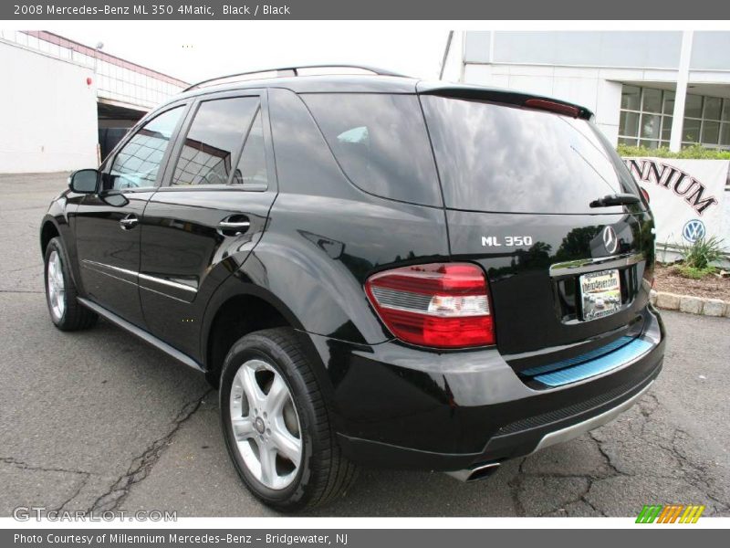 Black / Black 2008 Mercedes-Benz ML 350 4Matic