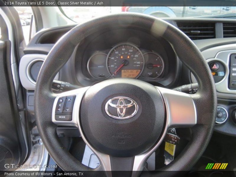 Classic Silver Metallic / Ash 2014 Toyota Yaris LE 5 Door