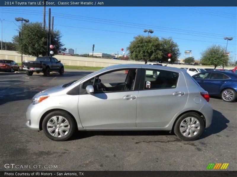 Classic Silver Metallic / Ash 2014 Toyota Yaris LE 5 Door