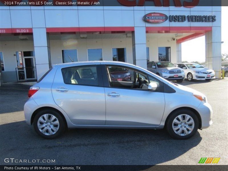Classic Silver Metallic / Ash 2014 Toyota Yaris LE 5 Door